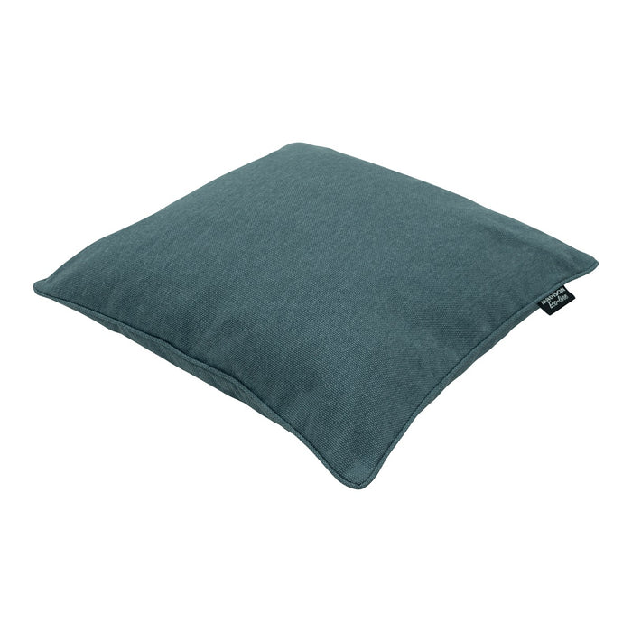 Madison - Sierkussen Sea blue canvas eco+ - Ca. 50x50 cm - Set van 4