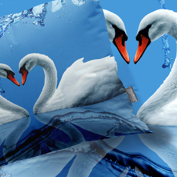 Eleganzzz Dekbedovertrek Micropercal Iternal Love - blue