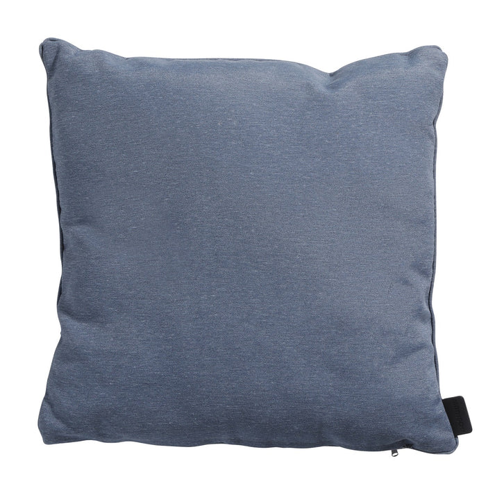 Madison - Sierkussen Panama safier blue - Ca. 60x60 cm - Set van 4