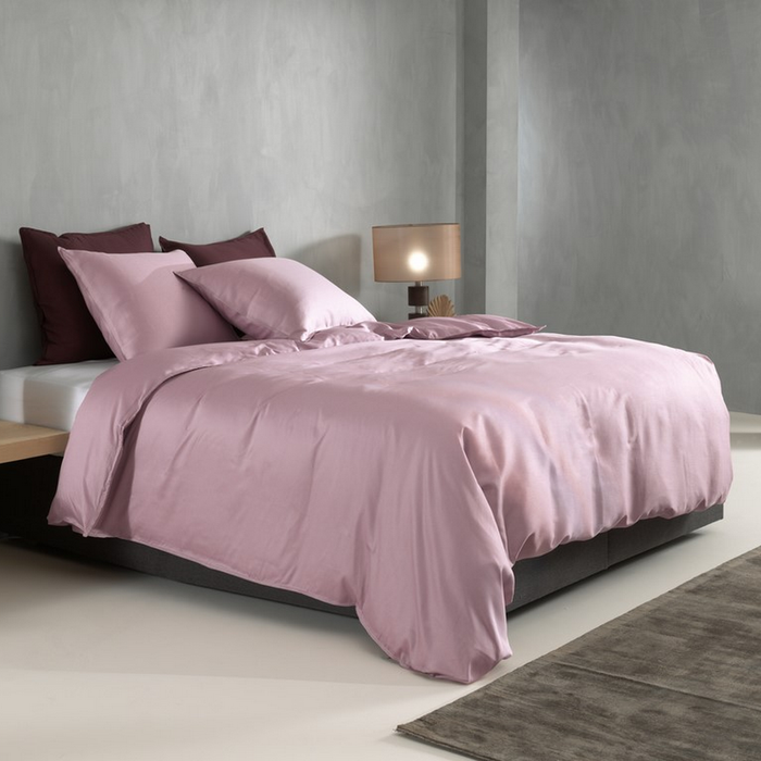 Zo Home Dekbedovertrek Katoen Percalle - lilac pink