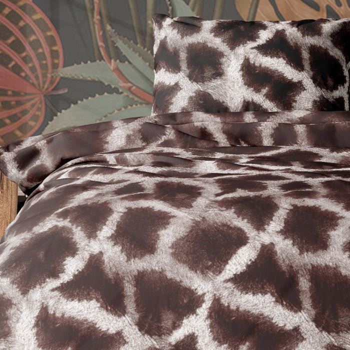 Eleganzzz Dekbedovertrek Ciro - bruin