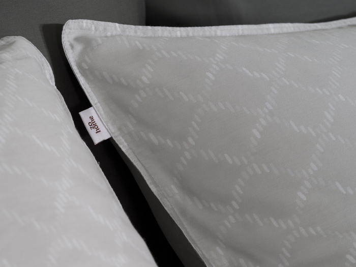 Zo Home Dekbedovertrek Katoen Satijn Linea di Satinado - ash grey