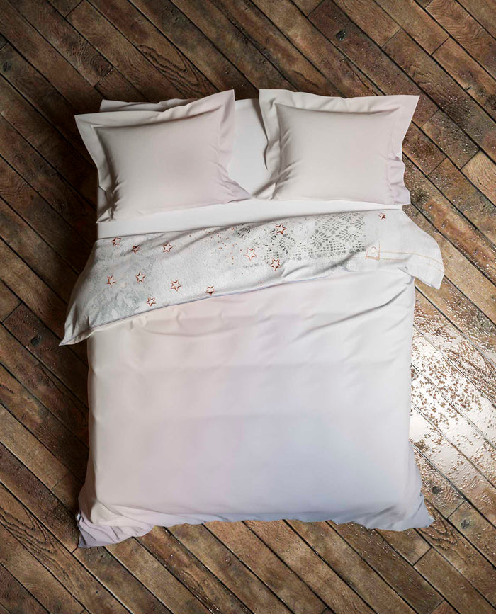 Heckett Lane Dekbedovertrek Katoen Darian dreamy light blue