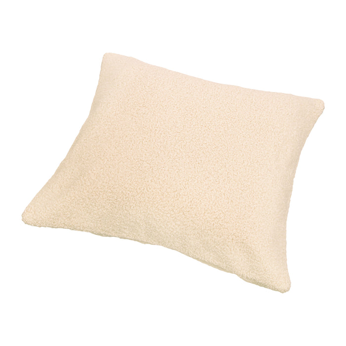 QUVIO Sierkussenhoes teddy - 45x45cm - Beige