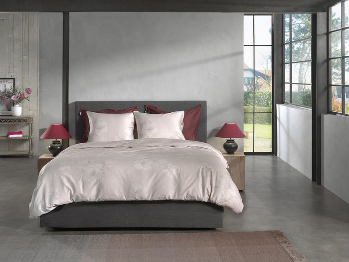 Heckett Lane Dekbedovertrek Katoen Satijn Marie - natural