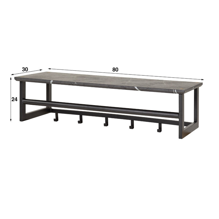 AnLi Style Kapstok roede 6 haaks