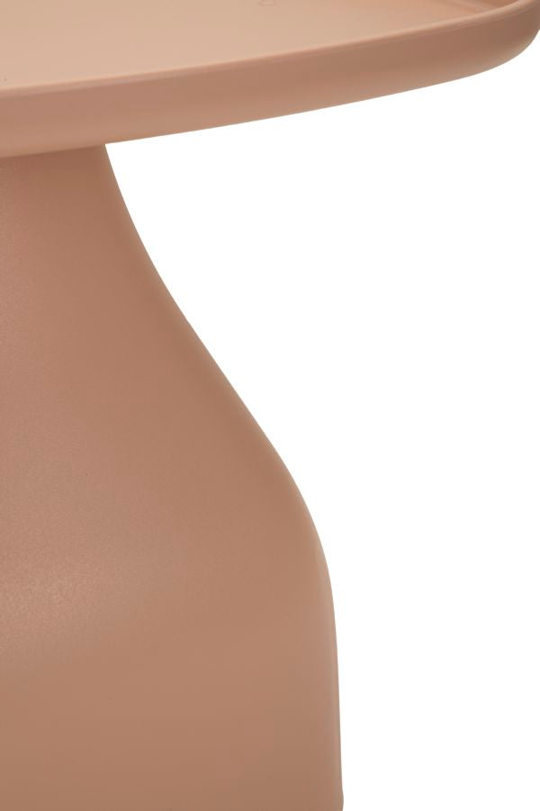 Plastic tafel roze cm 48x48x38