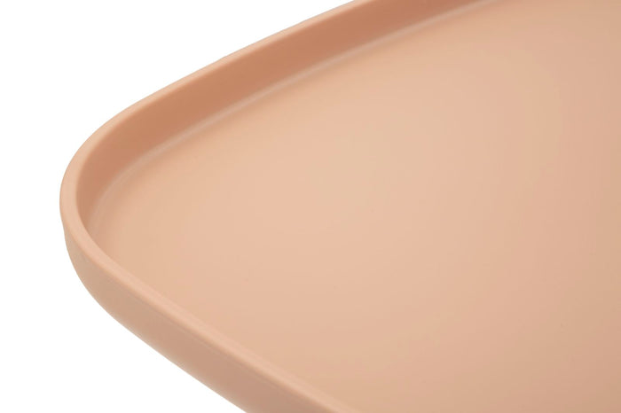 Plastic tafel roze cm 48x48x38