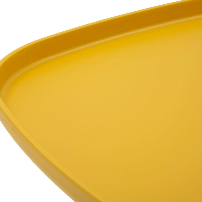 Plastic tafel geel cm 48x48x38