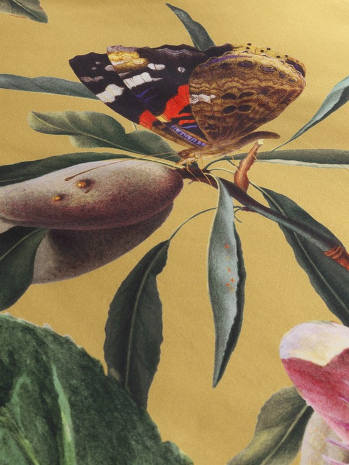 Heckett Lane Dekbedovertrek Katoen Satijn Sara - yellow