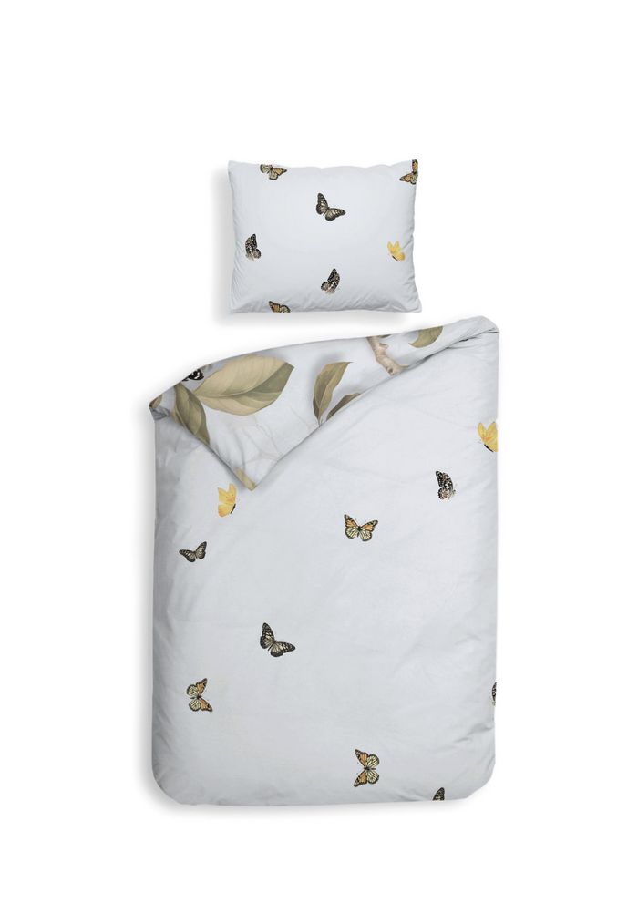 Heckett Lane Dekbedovertrek Katoen Satijn Daina - light blue