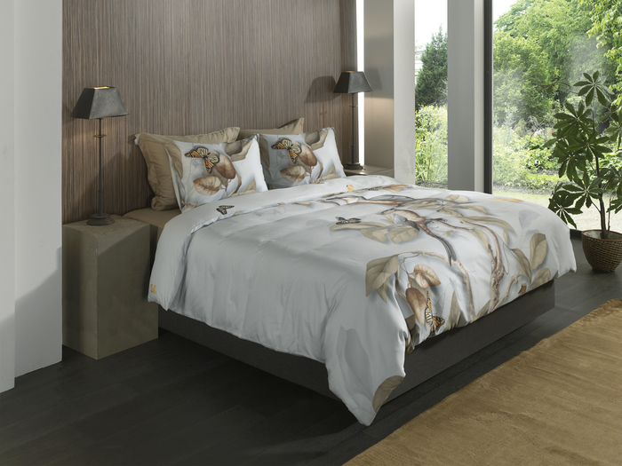 Heckett Lane Dekbedovertrek Katoen Satijn Daina - light blue