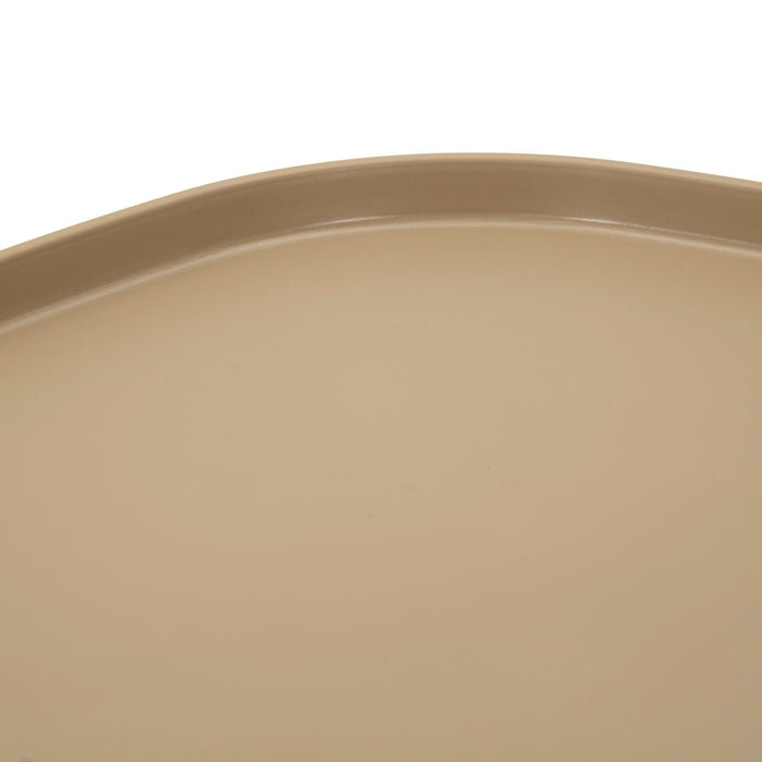 Tafel in tortora kunststof cm 48x48x38