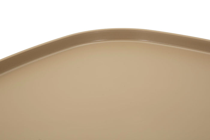 Tafel in tortora kunststof cm 48x48x38