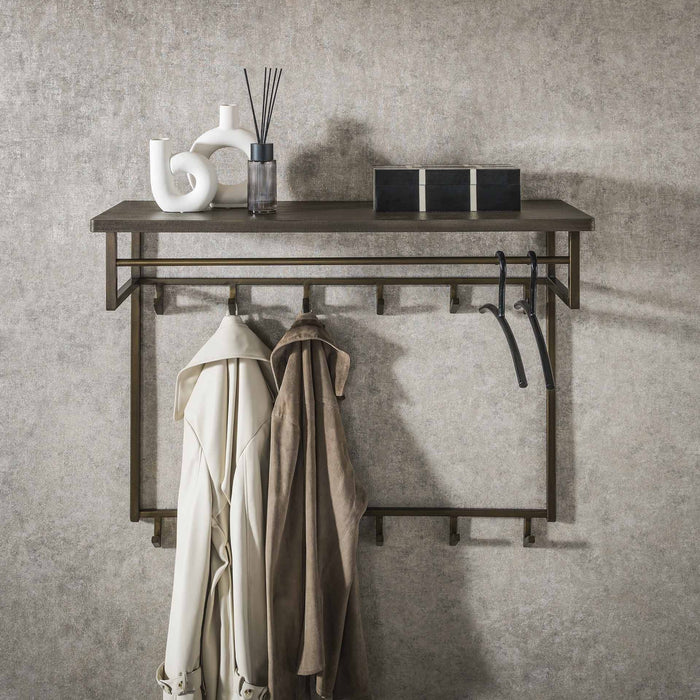 Davidi Design Ferro Brons Kapstok Hoog 12 Haken