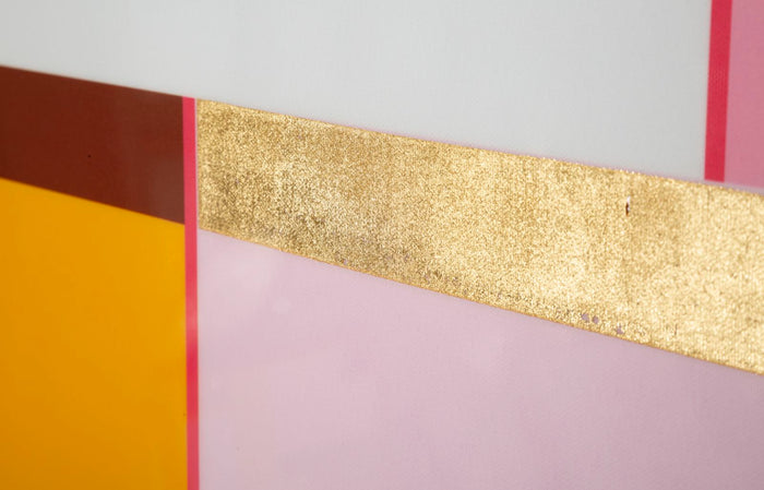 Print op gelakt canvas met acryl frame cm 60x3,3x80