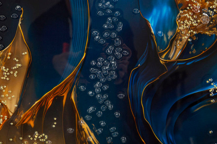 Print op gelakt canvas met lijst 60x4x90 cm