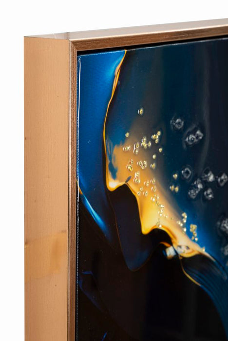 Print op gelakt canvas met lijst 60x4x90 cm