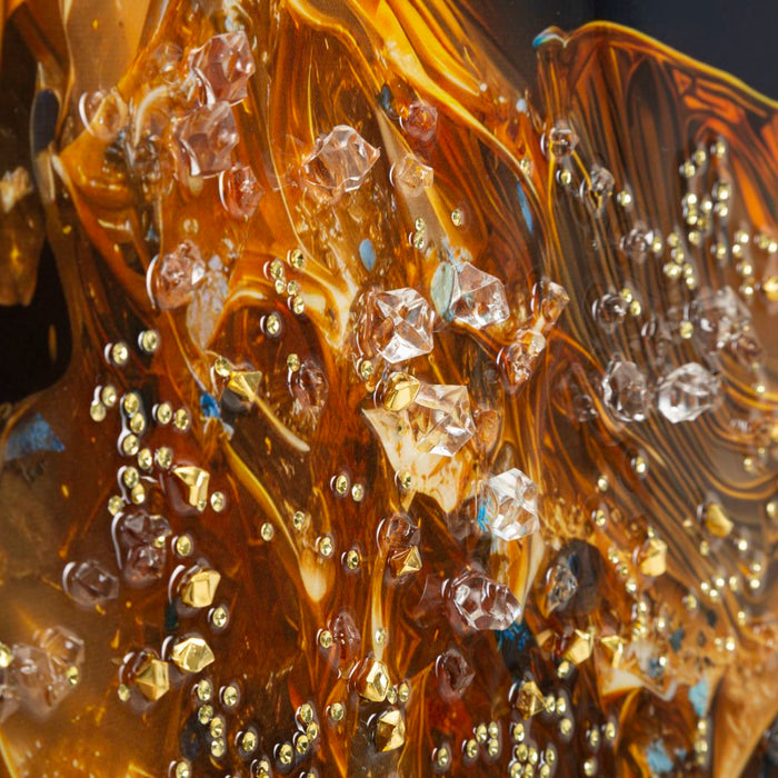 Print op gelakt canvas met lijst 60x4x90 cm