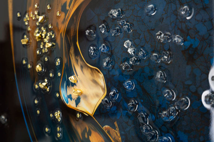 Print op gelakt canvas met lijst 60x4x90 cm