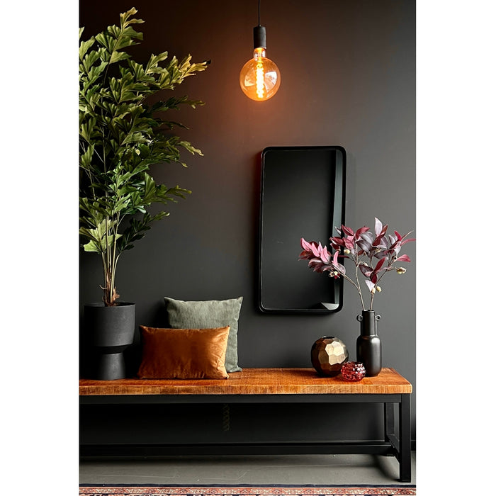 Vaas Miro - Metaal - 20x18x20cm (BxHxD)