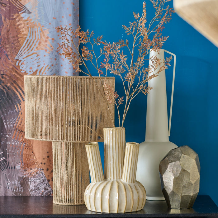 Vaas Miro - Metaal - 14x21x10cm (BxHxD)