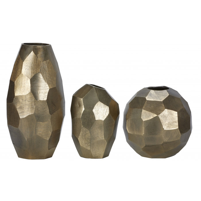 Vaas Miro - Metaal - 14x21x10cm (BxHxD)