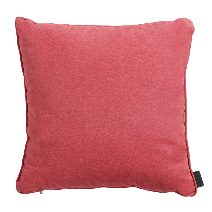 Madison - Sierkussen Panama brick red - Ca. 60x60 cm - Set van 4