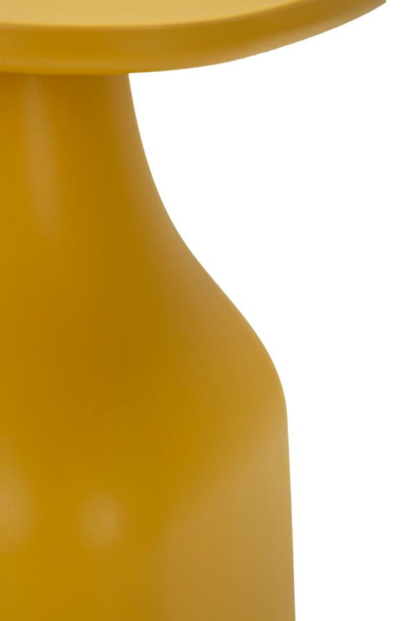 Plastic tafel geel cm 48x48x50