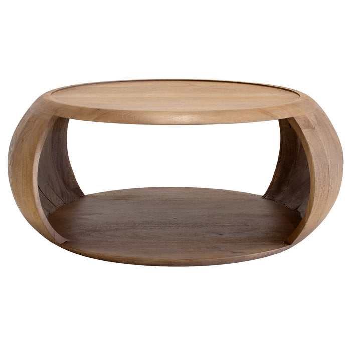 DÉJA Living - Salontafel Naturel Mangohout - 85x85x35cm - June