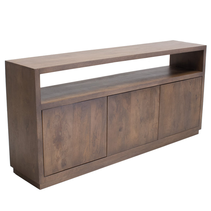 Giga Meubel - Dressoir Donkerbruin Hout - 180x40x85cm - Luxurious