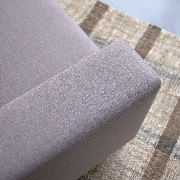 Tikamoon - Lars - Hoekbank rechts in grijze stof 295 x 185 cm