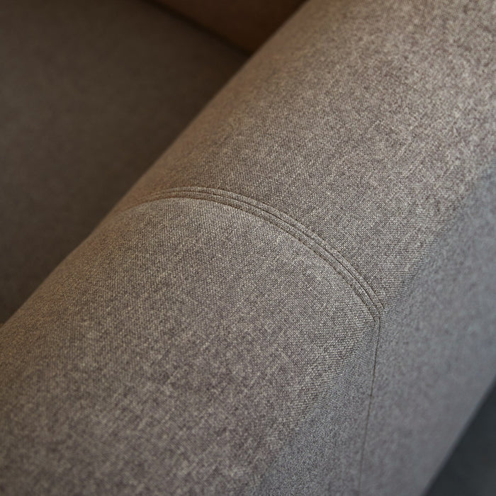 Tikamoon - Finn - Stoffen 2-3-zitsbank, taupegrijs