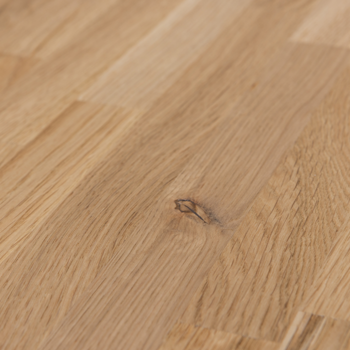 WOOOD Tablo Eettafel Ovaal Vingerlas - Eiken - Transparant - 220x90