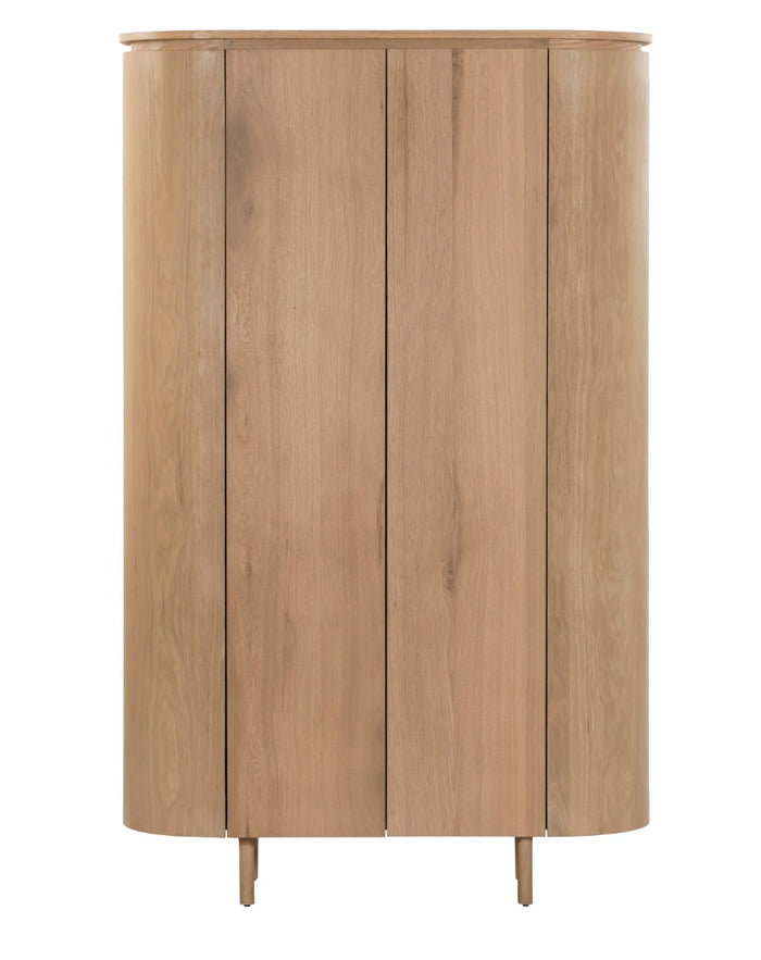 Livingfurn - Kabinet Naturel Eiken - 115x43x180cm - Tobago