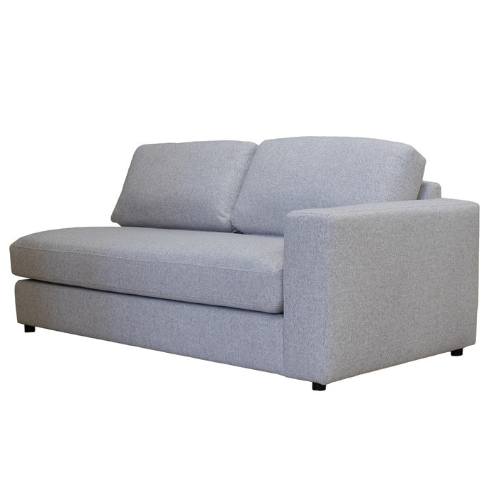 DÉJA Living - U-Bank Greige Stof - 400x317x89cm - Maribo