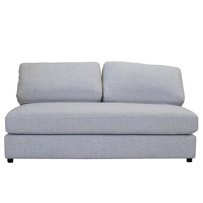 DÉJA Living - U-Bank Greige Stof - 400x317x89cm - Maribo