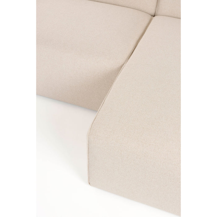 Zuiver Sofa Milka 4,5-zitsbank Chaise longue Rechts Zand - Crème