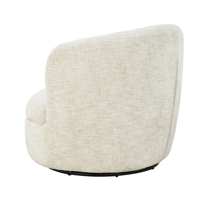 Livingfurn - Fauteuil Britt Cream - 85x84x76cm