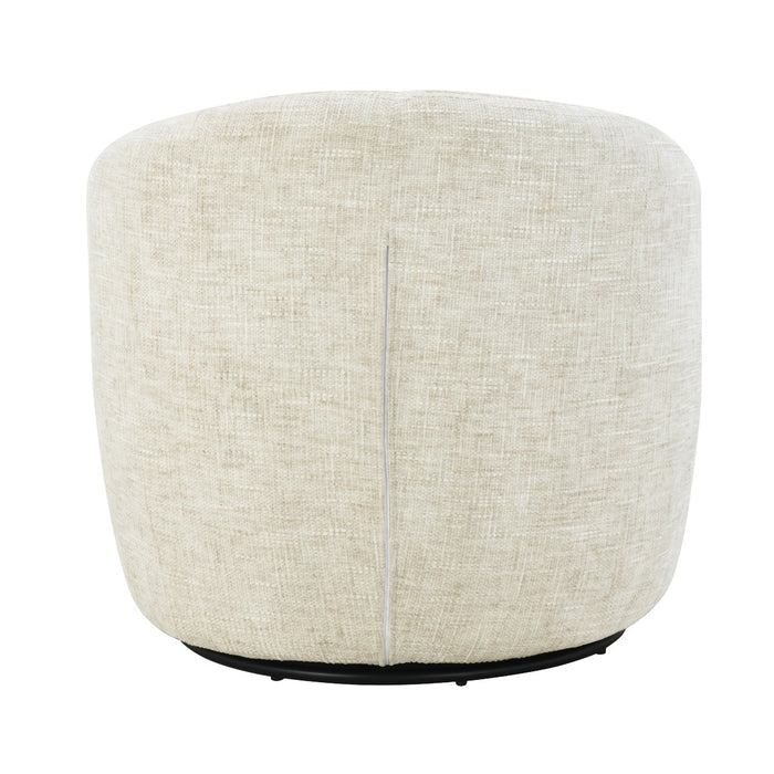 Livingfurn - Fauteuil Britt Cream - 85x84x76cm