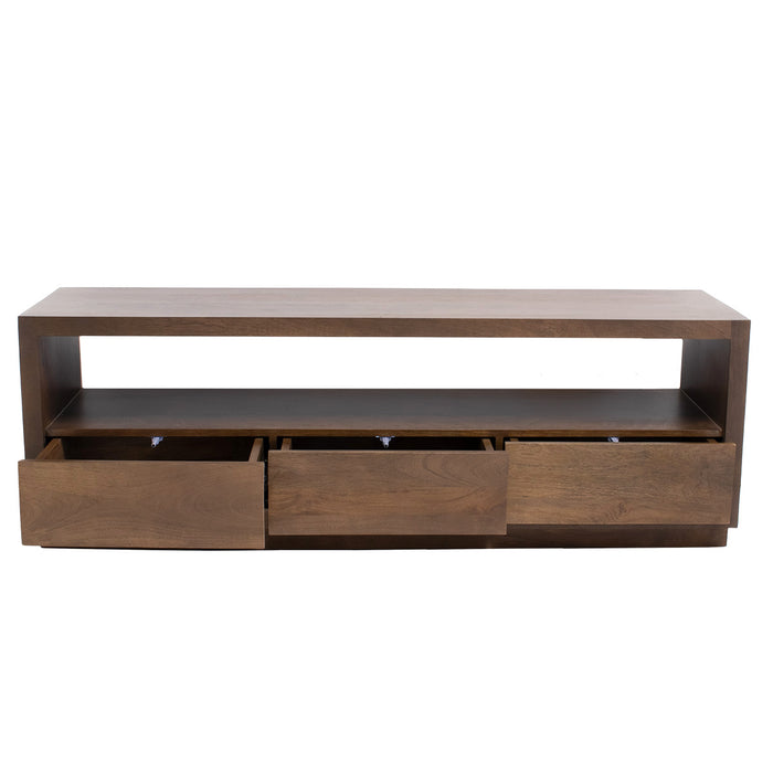Giga Meubel - Tv-meubel Donkerbruin Hout - 150x40x50cm - Luxurious