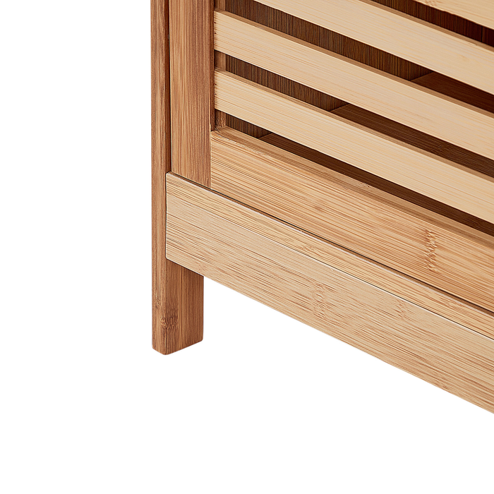 Beliani - MISSOULA - Wastafelkast - Lichtbruin - Bamboe