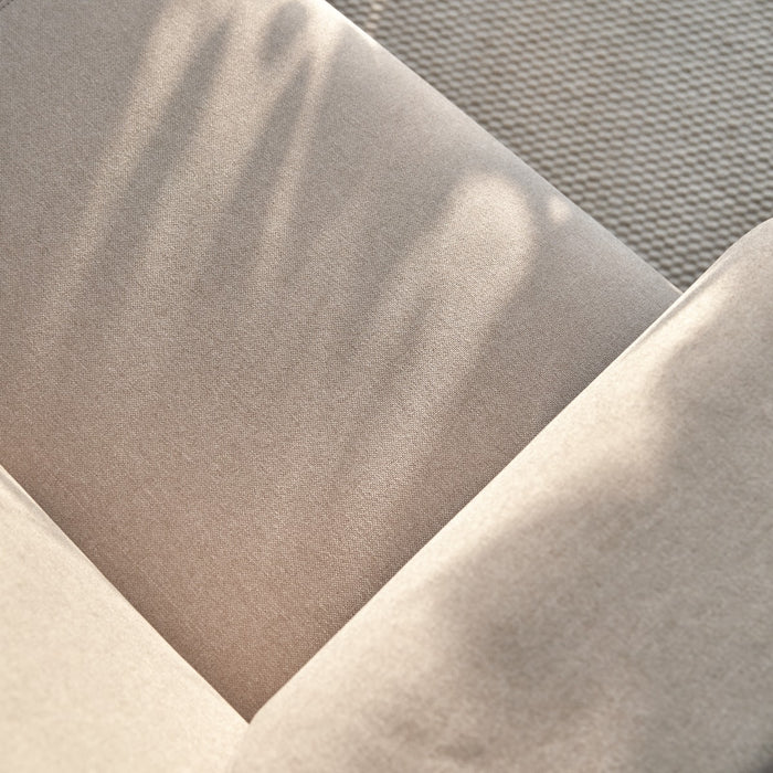 Tikamoon - Finn - Hoekbank rechts in ecru stof 270 x 180 cm