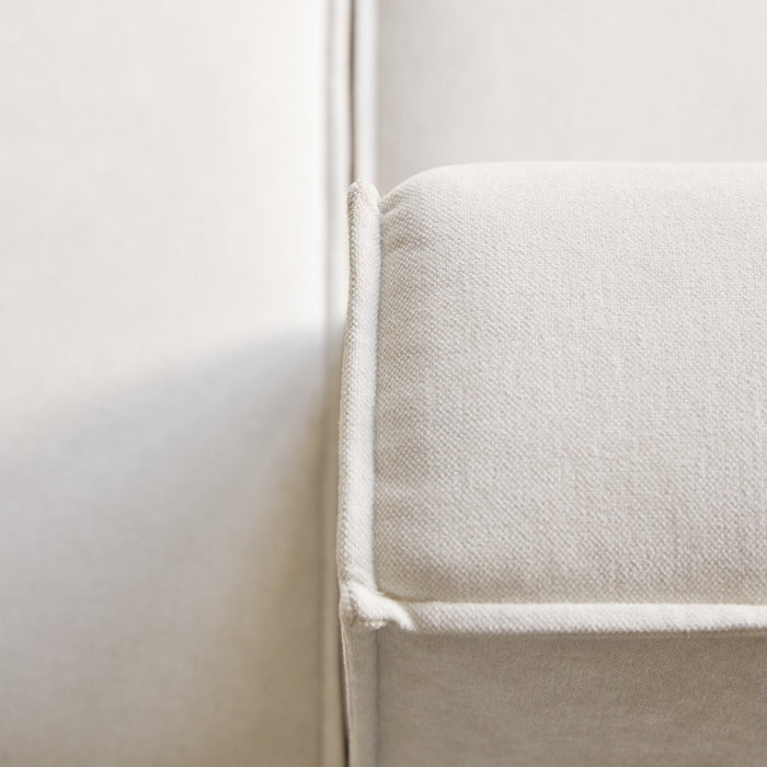 Tikamoon - Modulaire loungefauteuil Dario in beige stof