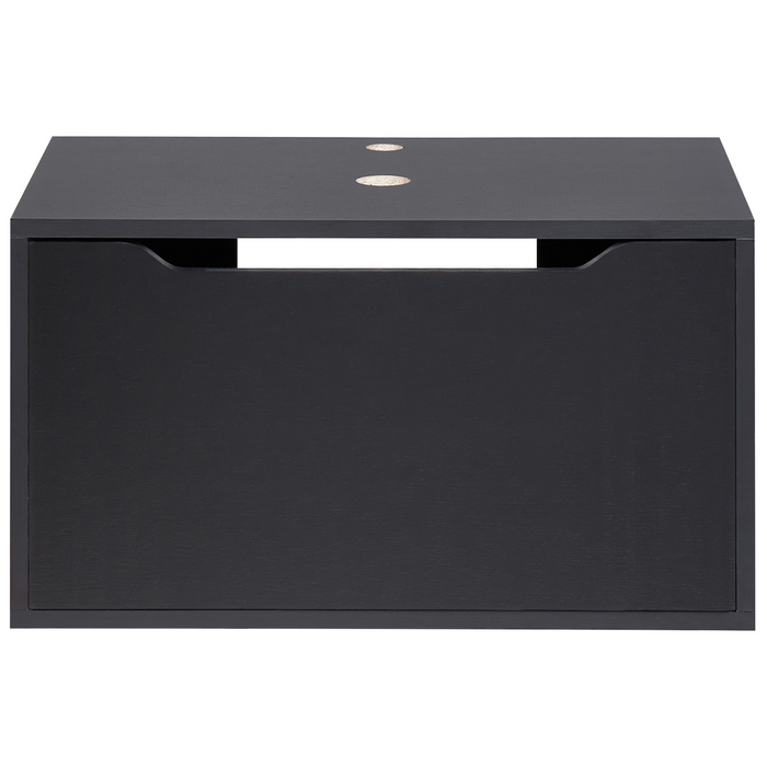 Beliani - PETROLINA - Wastafelkast - Zwart - Vezelplaat