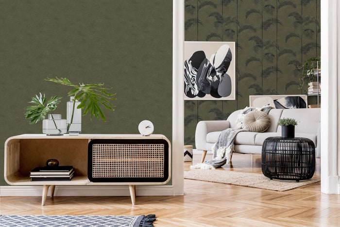 LOOKS by Wolfgang Joop Vliesbehang - Palme deluxe - Gr�n - 10mx53cm