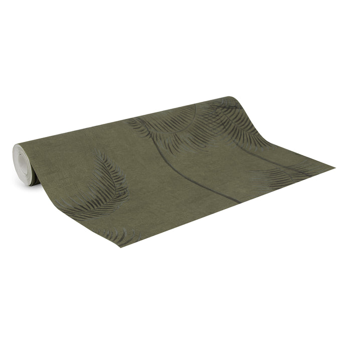 LOOKS by Wolfgang Joop Vliesbehang - Palme deluxe - Gr�n - 10mx53cm