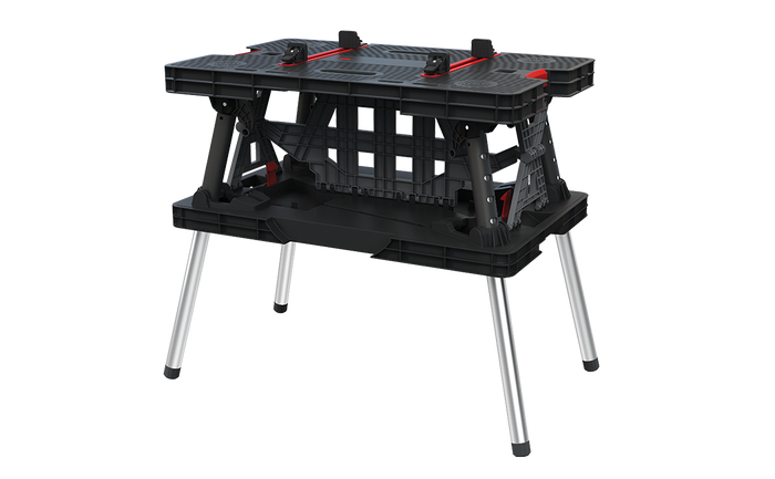 Keter Opvouwbare werktafel met klemmen - 91x55,5x75,5 cm