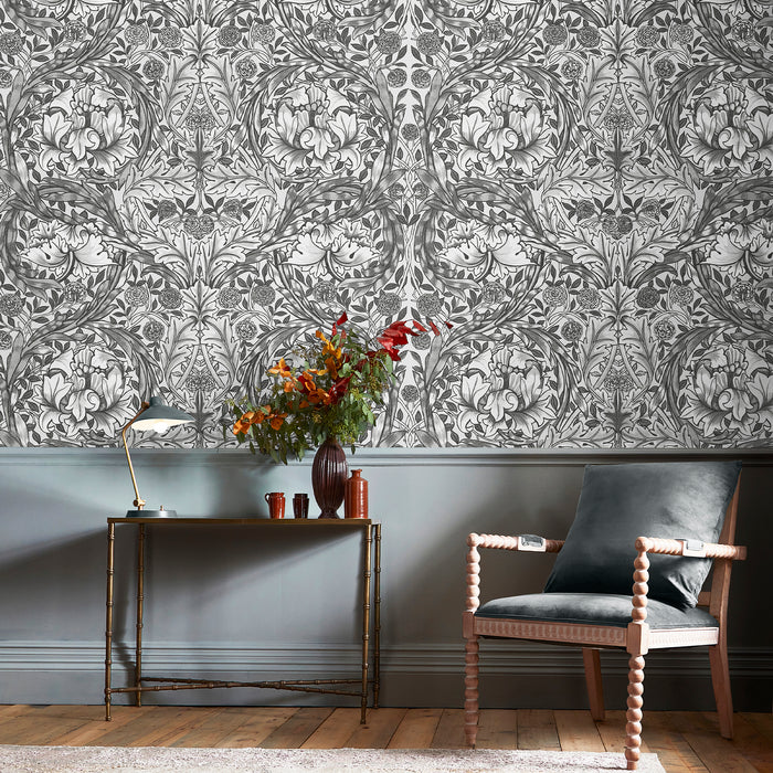 William Morris at Home Fotobehang African Marigold Grey