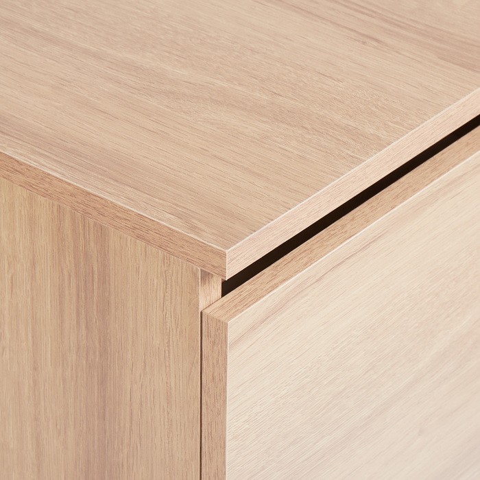 Beliani - NATAL - Wastafelkast - Lichtbruin - Vezelplaat